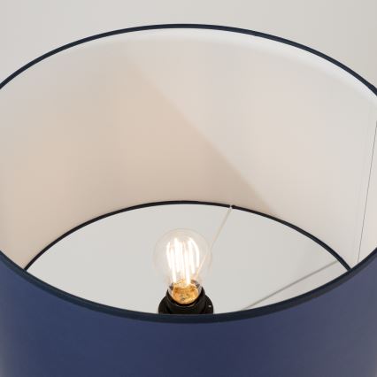 Stojací lampa NATT 1xE27/15W/230V modrá