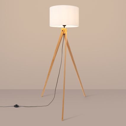 Stojací lampa NATT 1xE27/15W/230V bílá