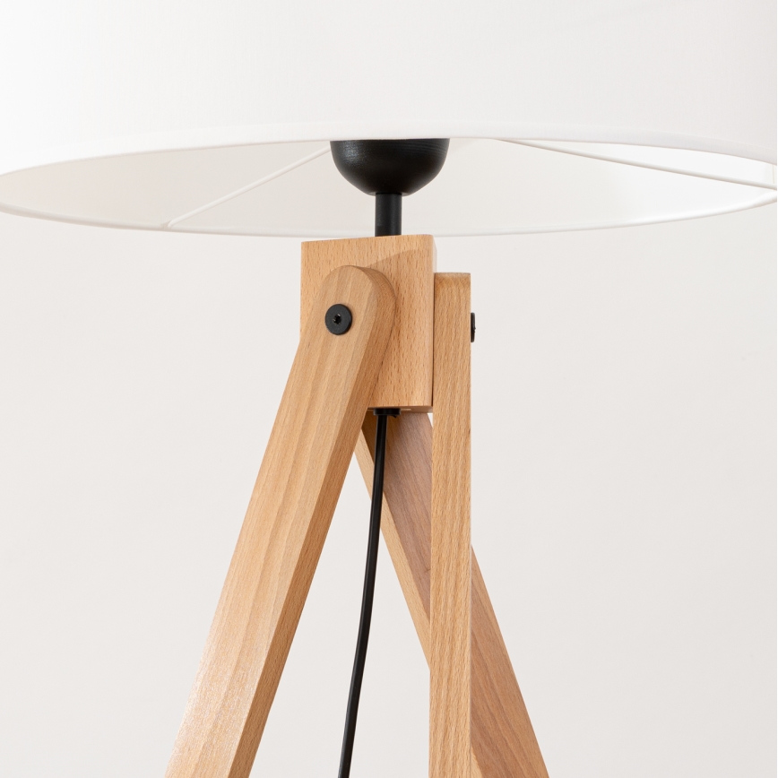 Stojací lampa NATT 1xE27/15W/230V bílá