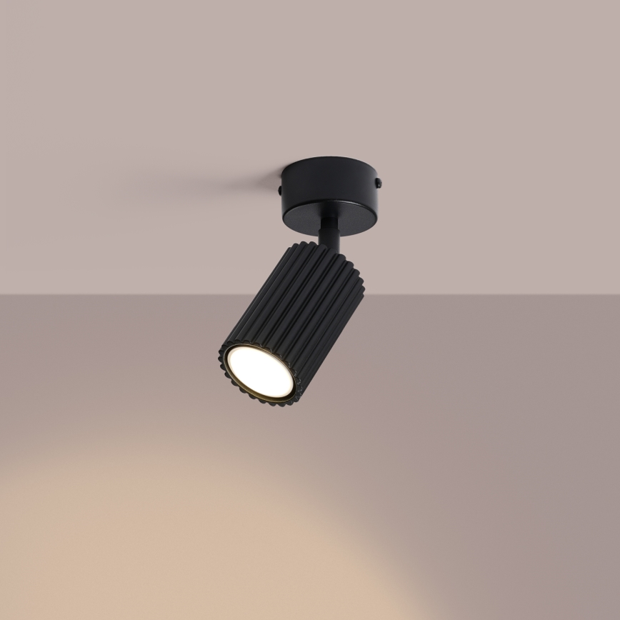 Bodové svítidlo KARBON 1xGU10/10W/230V černá