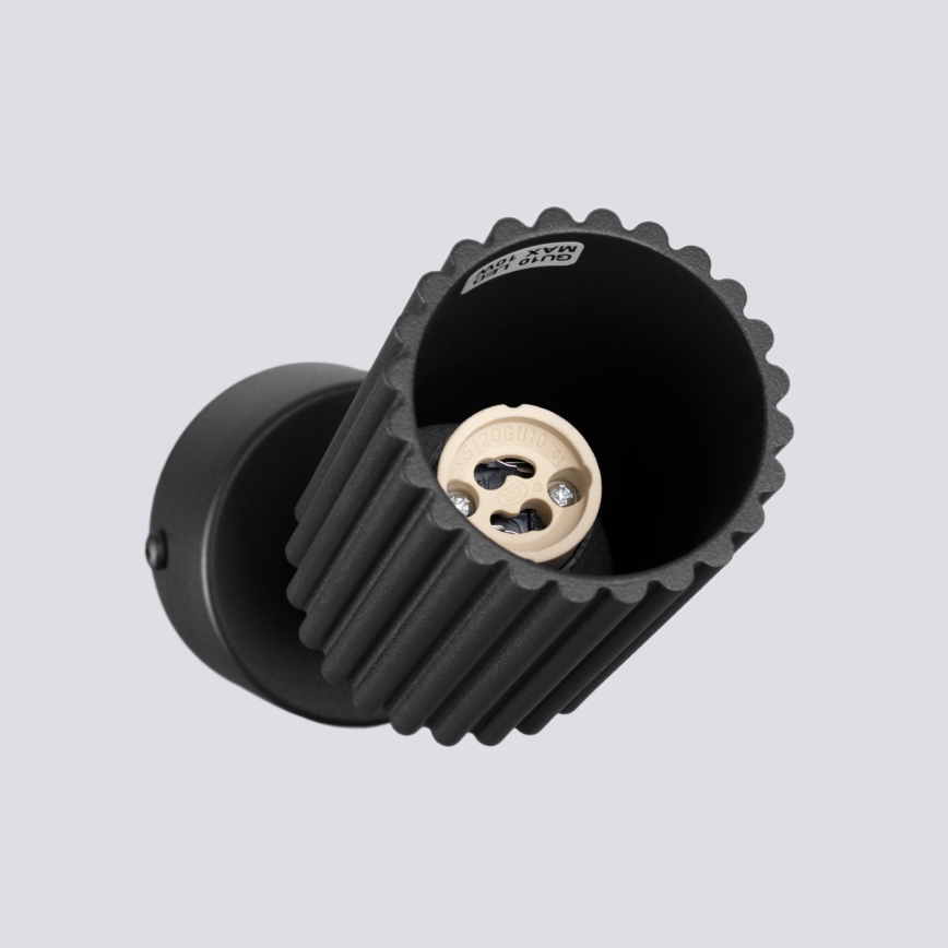 Bodové svítidlo KARBON 1xGU10/10W/230V černá