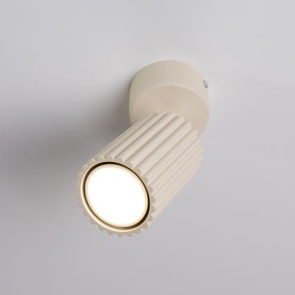 Bodové svítidlo KARBON 1xGU10/10W/230V krémová