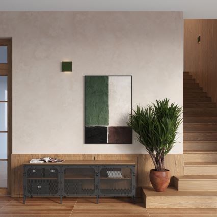 Nástěnné svítidlo VANTA 2xG9/8W/230V zelená