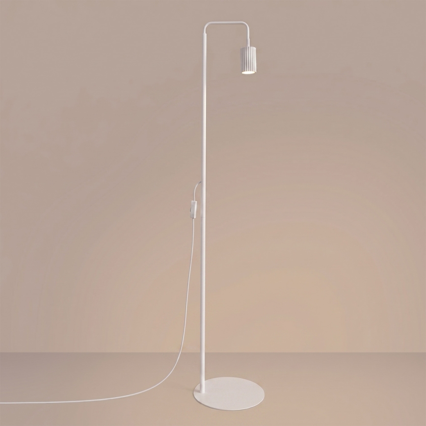 Stojací lampa KARBON 1xGU10/10W/230V bílá