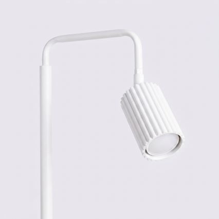 Stojací lampa KARBON 1xGU10/10W/230V bílá
