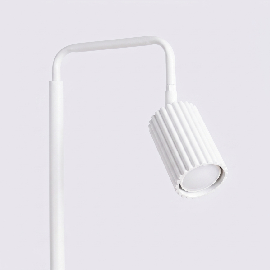 Stojací lampa KARBON 1xGU10/10W/230V bílá