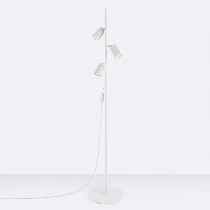 Stojací lampa KARBON 3xGU10/10W/230V bílá