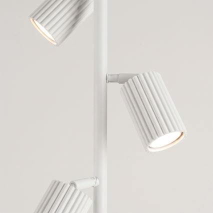Stojací lampa KARBON 3xGU10/10W/230V bílá