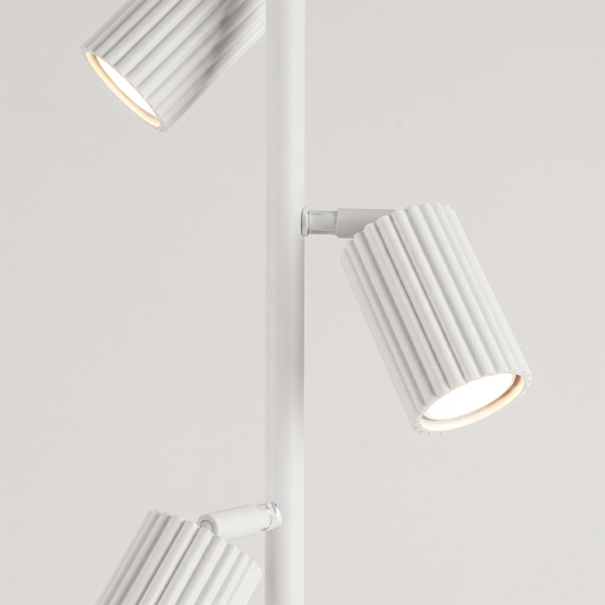 Stojací lampa KARBON 3xGU10/10W/230V bílá