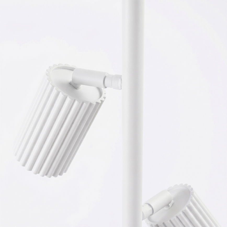 Stojací lampa KARBON 3xGU10/10W/230V bílá