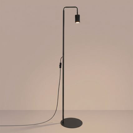 Stojací lampa KARBON 1xGU10/10W/230V černá
