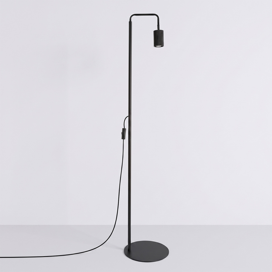 Stojací lampa KARBON 1xGU10/10W/230V černá