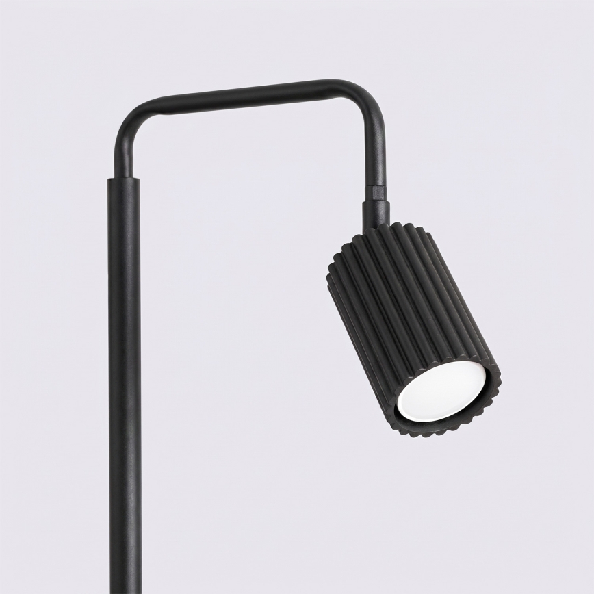 Stojací lampa KARBON 1xGU10/10W/230V černá