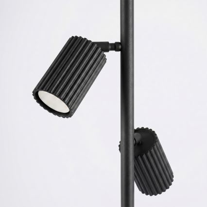 Stojací lampa KARBON 3xGU10/10W/230V černá
