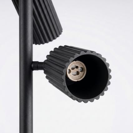 Stojací lampa KARBON 3xGU10/10W/230V černá