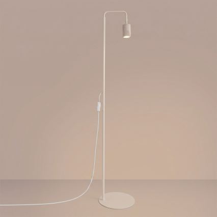 Stojací lampa KARBON 1xGU10/10W/230V krémová