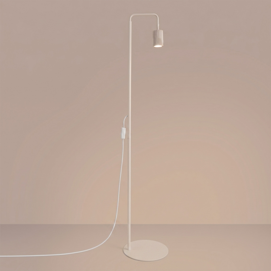 Stojací lampa KARBON 1xGU10/10W/230V krémová