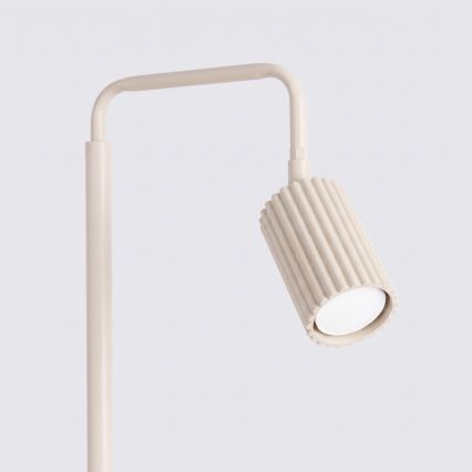 Stojací lampa KARBON 1xGU10/10W/230V krémová