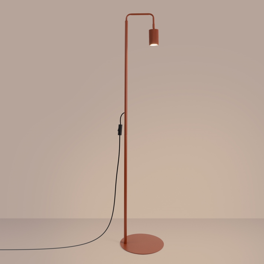 Stojací lampa KARBON 1xGU10/10W/230V oranžová