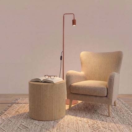 Stojací lampa KARBON 1xGU10/10W/230V oranžová