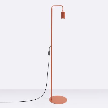 Stojací lampa KARBON 1xGU10/10W/230V oranžová