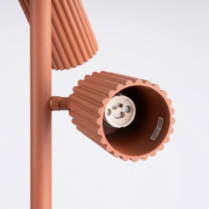 Stojací lampa KARBON 3xGU10/10W/230V oranžová