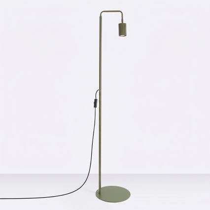 Stojací lampa KARBON 1xGU10/10W/230V zelená