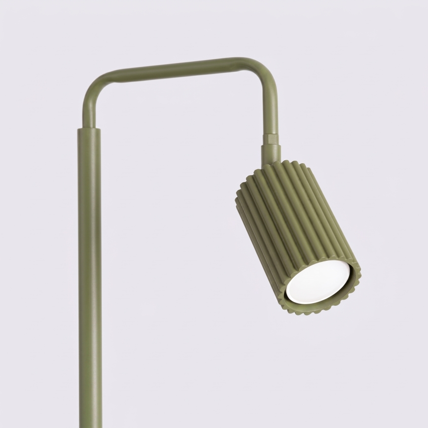 Stojací lampa KARBON 1xGU10/10W/230V zelená