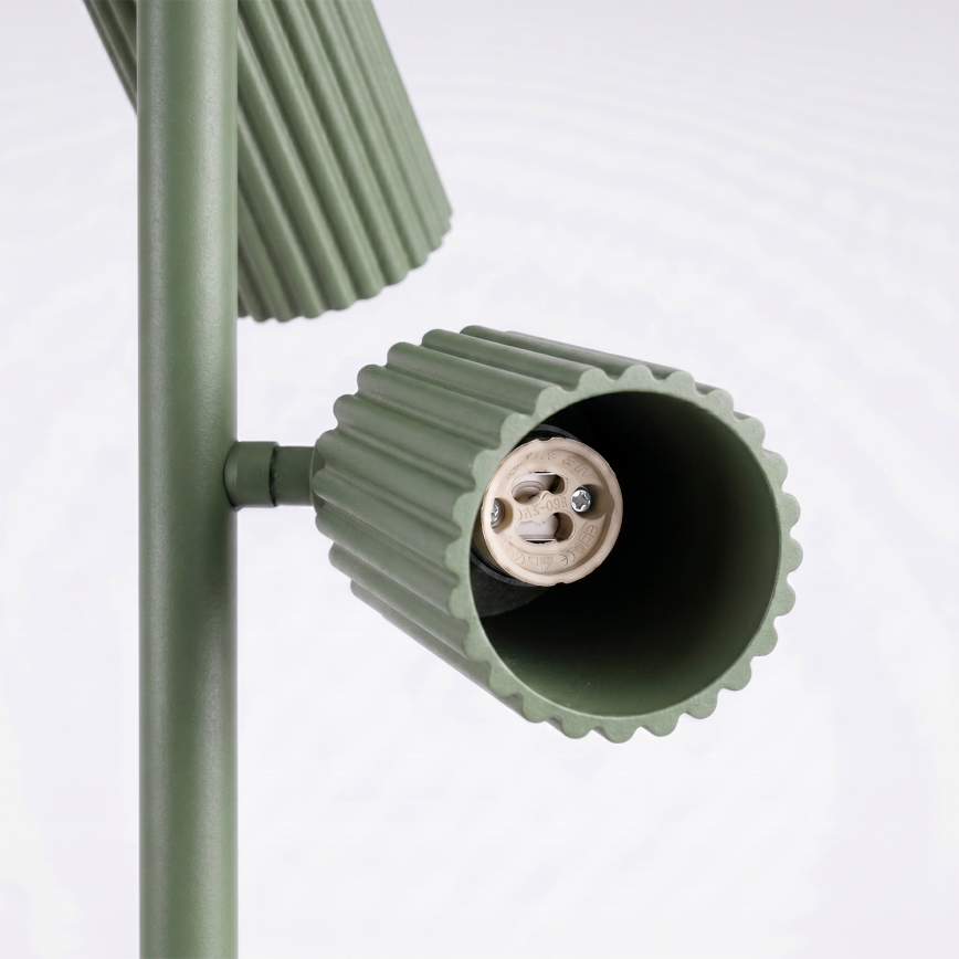 Stojací lampa KARBON 3xGU10/10W/230V zelená