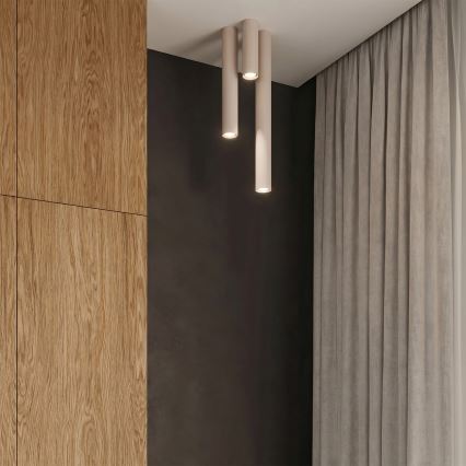 Bodové svítidlo LAGOS 1xGU10/10W/230V 10 cm krémová