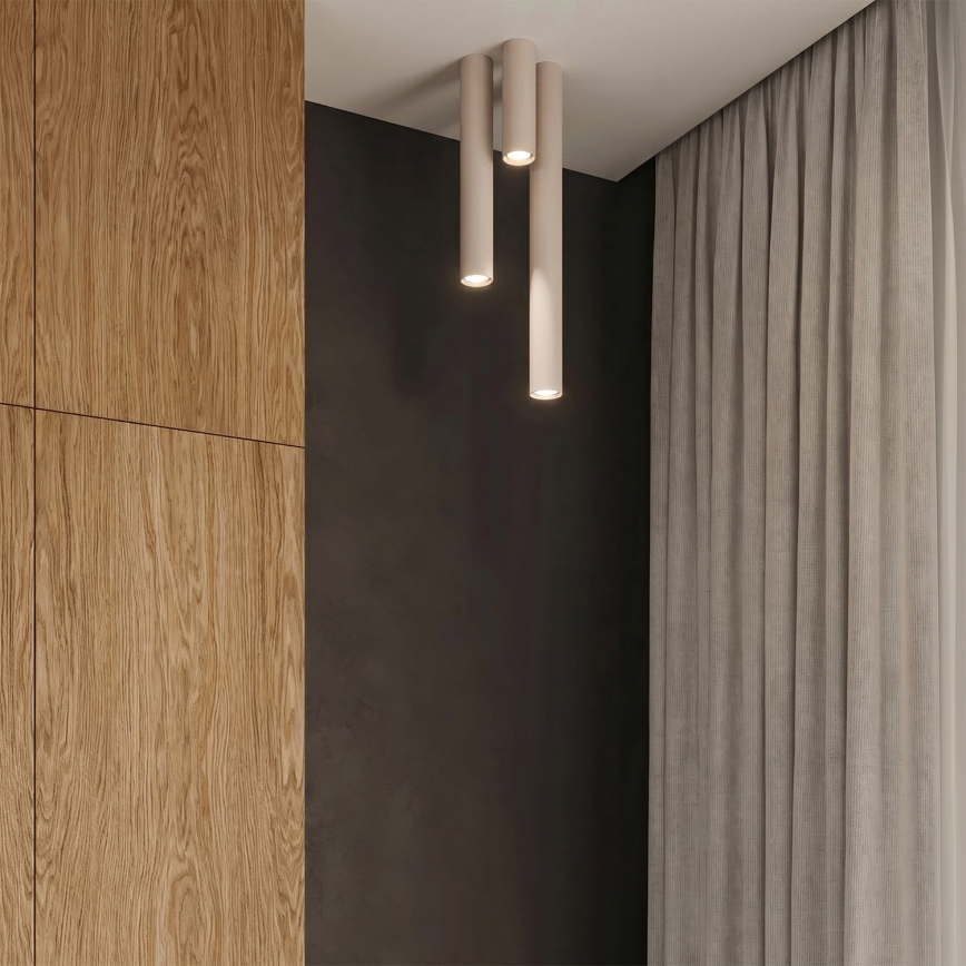 Bodové svítidlo LAGOS 1xGU10/10W/230V 10 cm krémová