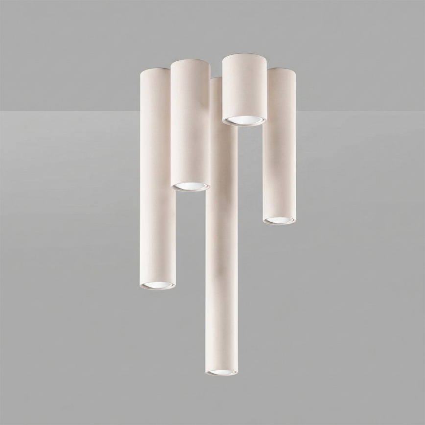 Bodové svítidlo LAGOS 1xGU10/10W/230V 10 cm krémová