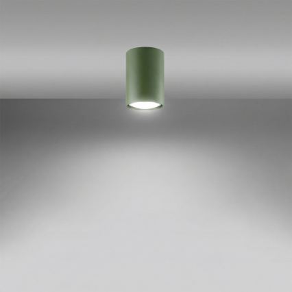 Bodové svítidlo LAGOS 1xGU10/10W/230V 10 cm zelená