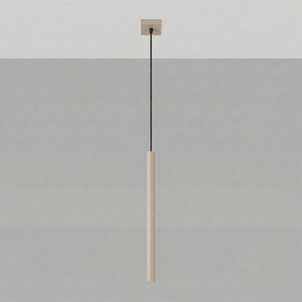 Lustr na lanku PASTELO 1xG9/8W/230V taupe