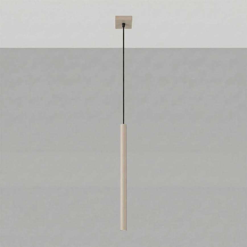 Lustr na lanku PASTELO 1xG9/8W/230V taupe
