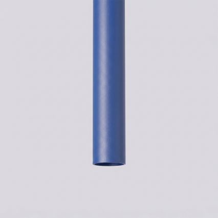 Lustr na lanku PASTELO 1xG9/8W/230V modrá