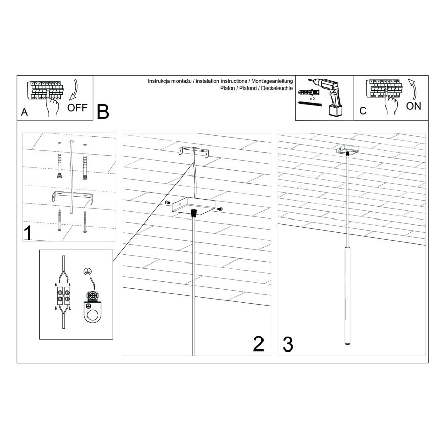 Lustr na lanku PASTELO 1xG9/8W/230V zelená
