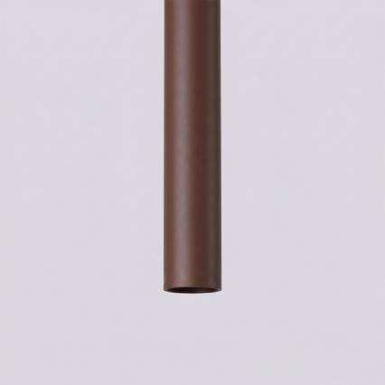 Lustr na lanku PASTELO 2xG9/8W/230V hnědá