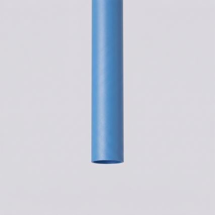 Lustr na lanku PASTELO 2xG9/8W/230V modrá