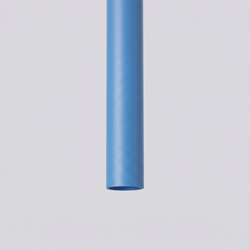 Lustr na lanku PASTELO 2xG9/8W/230V modrá