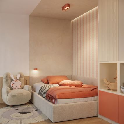 Nástěnné svítidlo MODO 1xGX53/10W/230V oranžová