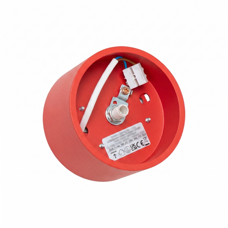 Bodové svítidlo MODO 1xGX53/10W/230V červená