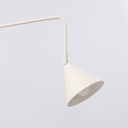 Nástěnná lampa NOX 1xE14/10W/230V krémová