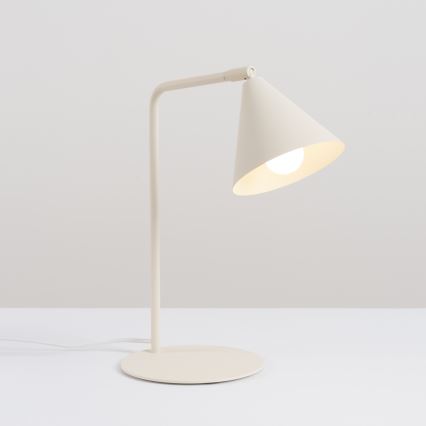 Stolní lampa NOX 1xE14/10W/230V krémová