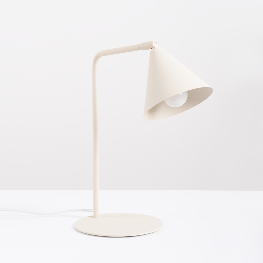 Stolní lampa NOX 1xE14/10W/230V krémová