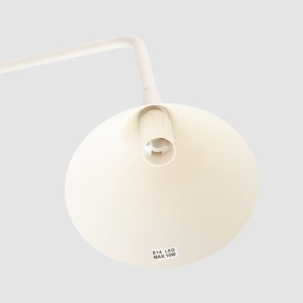 Stolní lampa NOX 1xE14/10W/230V krémová