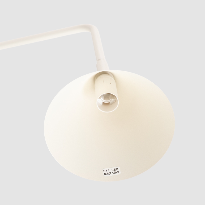 Stolní lampa NOX 1xE14/10W/230V krémová