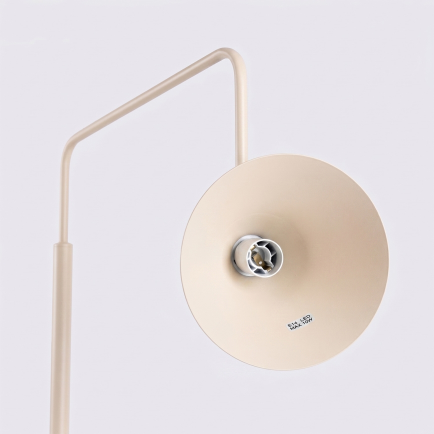 Stojací lampa NOX 1xE14/10W/230V krémová