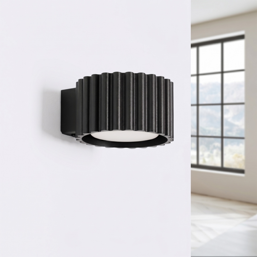 Nástěnné svítidlo AURA 1xGX53/10W/230V černá