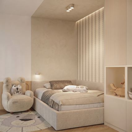 Nástěnné svítidlo AURA 1xGX53/10W/230V krémová